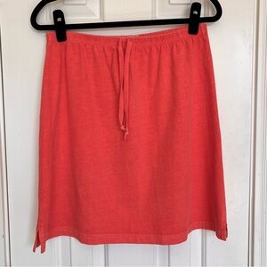 Fresh Produce Sunwashed Coral 100% Cotton Skirt